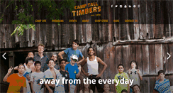 Desktop Screenshot of camptalltimbers.com